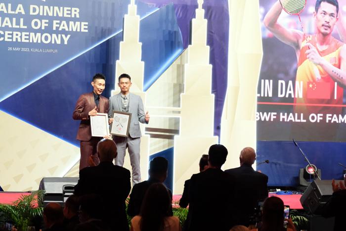 林丹、李宗偉入選世界羽聯(lián)名人堂
