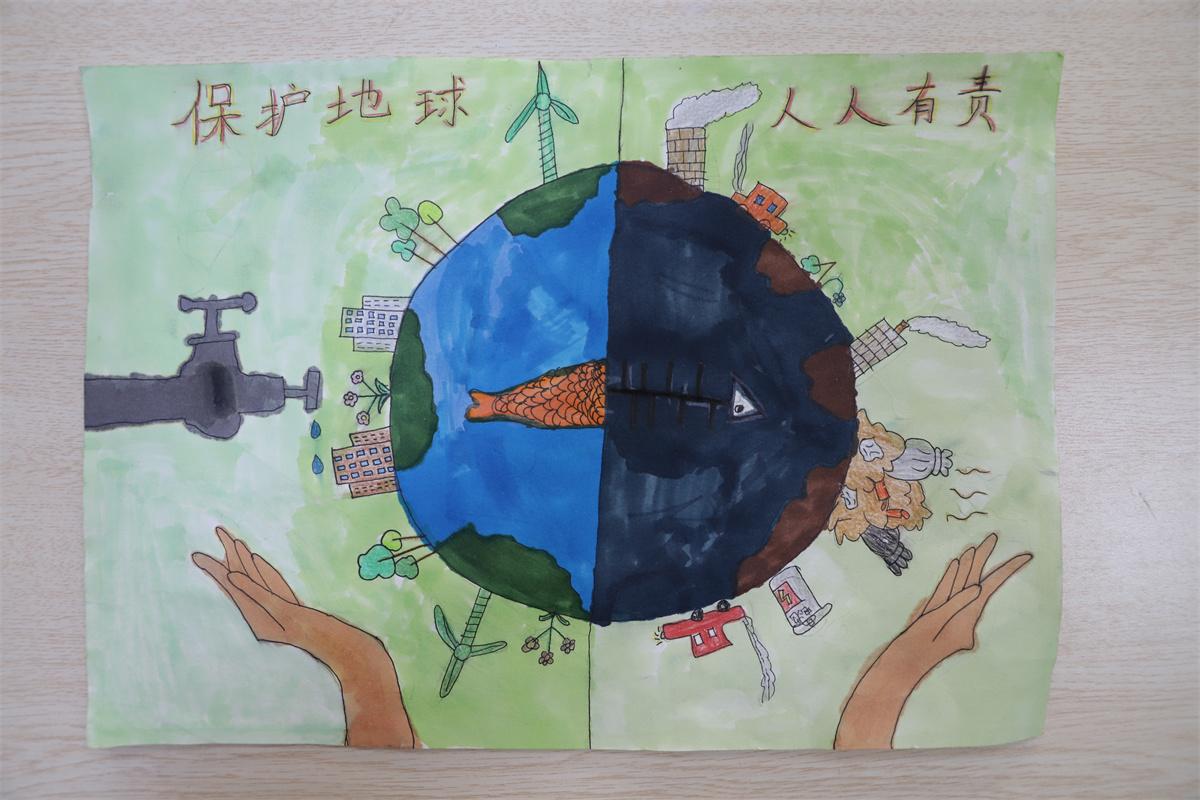 《保護(hù)地球，人人有責(zé)》 陳諾拉 9歲