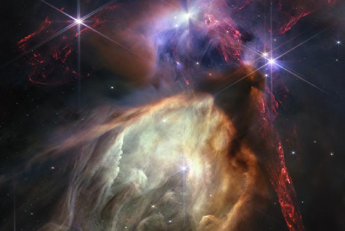 來自宇宙的多巴胺配色！NASA公布恒星誕生圖像